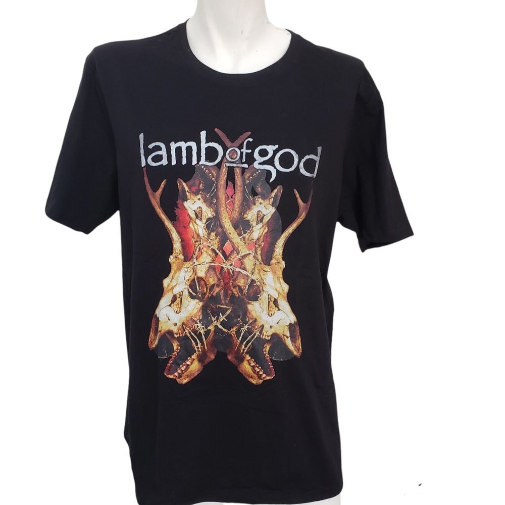 NWOT Lamb of God Short Sleeve T-Shirt Size XXL
